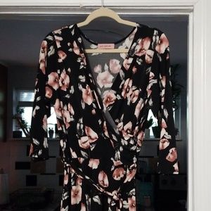 Floral print dress